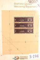 Cordax-Bendix-Cordax Bendix 1805 and 1808, Coordinate Measuring Machines, Owner\'s Manual 1982-1805-1808-06